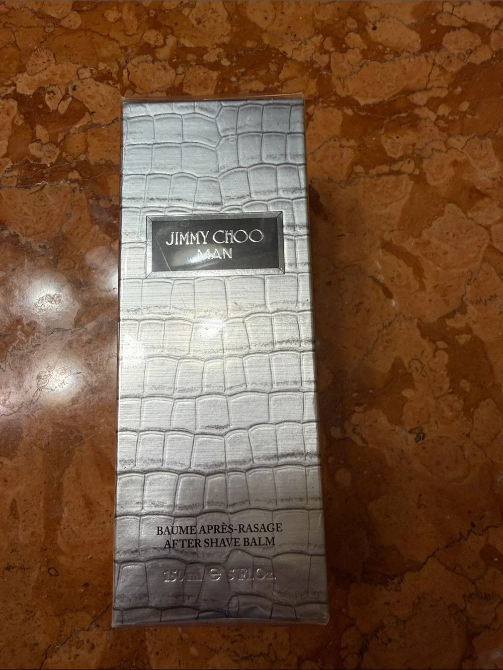 Jimmy Choo Man Aftershave Balm - Silver Croc Texture